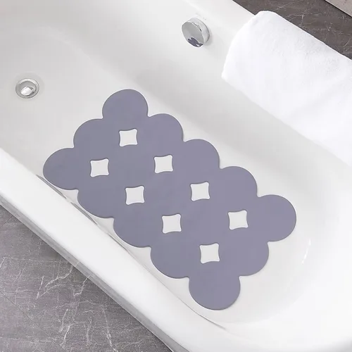 Vista 12 de Webos Tapete Antideslizante Patentado para Bañera Tapetes de Ducha y Baño con Ventosas Fuertes Goma Natural Suave Resistente Agarre Superior