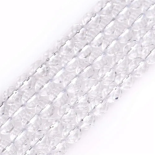 Vista 39 de GEM-Inside - Cuentas sueltas de amatista natural de 0.236 pulgadas (0.236 in), cristal facetado, piedra energética para hacer joyas, 15 pulgadas