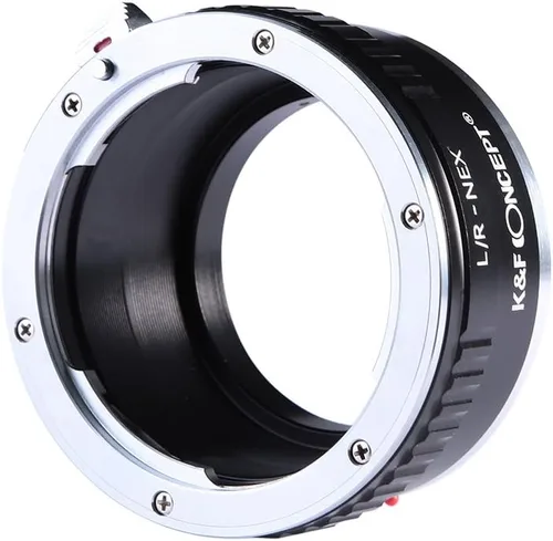 Vista 4 de K&F Concept Adaptador de montaje de lente compatible con lente Leica R Mount a Sony E-Mount NEX Body Adapter