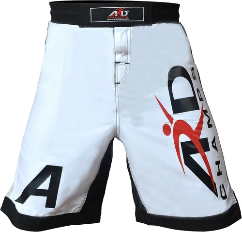 Vista 2 de ARD-Champs Xtreme MMA - Pantalones cortos de combate para artes marciales mixtas (UFC), color blanco