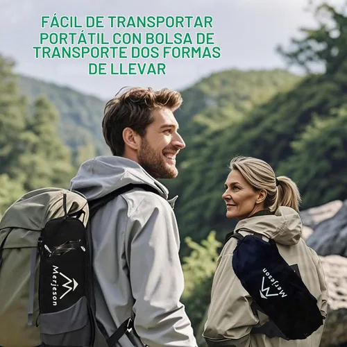 Vista 7 de Silla portátil para camping, silla de mochilero, silla plegable ultraligera, compacta, sillas plegables ligeras para senderismo, montañismo, playa
