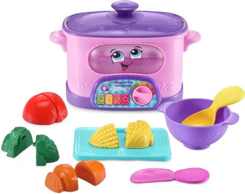 Vista 8 de LeapFrog Choppin' Fun - Olla de aprendizaje, color rosa