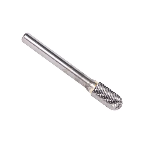 Vista 67 de Drill America SA-1 Rebaba de carburo/lima giratoria cilíndrica de doble corte para amoladora de troquel de 1/4" de diámetro x 5/8" de longitud