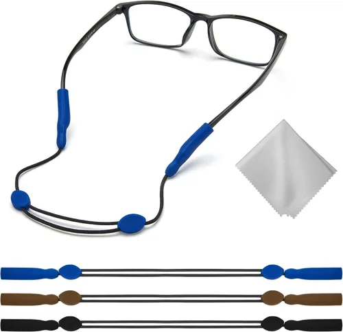 Vista 11 de Buyisgle Correa para Gafas de Niños - Correas Cordones para Gafas de Sol Sin Cola para Niños Pequeños y Niñas - Sujetadores de Anteojos Alrededor