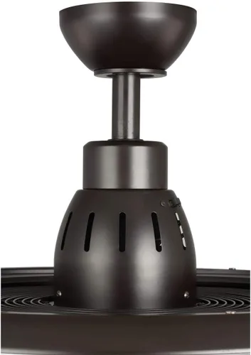 Vista 12 de Progress Lighting Sanford - Ventilador de techo cerrado para interiores y exteriores de 24 pulgadas con luz LED Delivers powerful airflow and LED