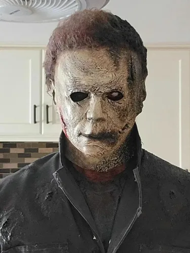 Vista 4 de Beita Halloween Michael Mask Halloween Horror Scar Mask Amarillo