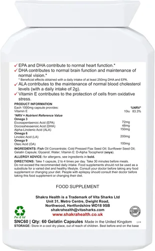 Vista 8 de Ultimate Abundance: Omega 3-6-9 El suplemento completo de aceite de pescado - Espiritualidad, ciencia y suplementos por Shakra Health