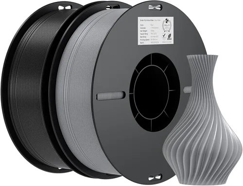 Vista 8 de Creality Filamento PLA de 0.069 pulgadas, paquete de 26.5 lbs, filamento de impresora 3D de alta precisión +/-0.001 in, extrusión consistente