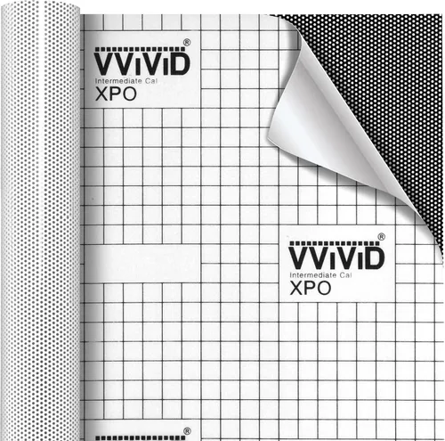 Vista 3 de VViViD láminas de vinilo para coloración de ventana, transparentes, coloridas, Rojo
