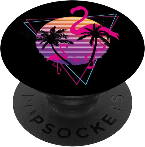 Vista 6 de PopSockets PopGrip: agarre intercambiable para teléfonos y tabletas PopSockets MagSafe PopGrip de los años 80 para iPhone