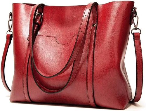 Vista 27 de Pahajim - Bolsos de piel para mujer con asa superior