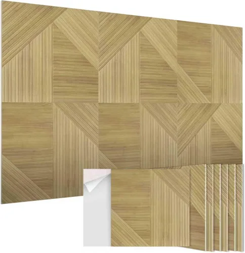 Vista 14 de Paquete de 5 paneles acústicos, paneles acústicos de pared de 47.2 x 23.6 x 0.4 pulgadas, grandes paneles insonorizados, paneles autoadhesivos a
