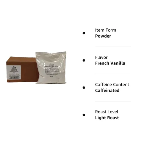 Vista 2 de Superior Mezcla de capuchino de vainilla francesa (6 bolsas/2 libras cada una)