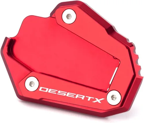 Vista 7 de Modeer Para Desert X 2022-2023 Placa de extensión de soporte CNC de motocicleta Soporte lateral Almohadilla desertx Desert-X Accesorios (negro)