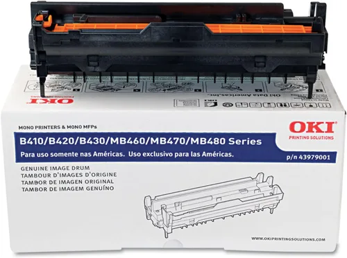 Vista 4 de Oki Data B410/420/430 Image Drum (43979001)