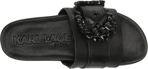 Vista 5 de Karl Lagerfeld Paris Sandalias Bijou Fashion Slide para mujer