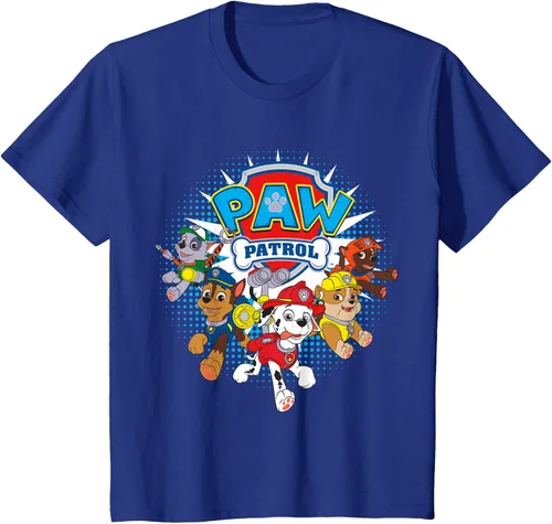 Vista 11 de Camisetas de Nickelodeon de Paw Patrol Team para hombres y mujeres