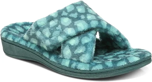 Vista 19 de Vionic Sandalias de descanso Tropez para mujer con hebilla ajustable y soporte de arco ortopédico oculto Negro Premium