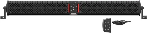 Vista 9 de Wet Sounds Stealth XT 6-B - Barra de sonido todo en uno IP67 a prueba de agua de 300 vatios amplificada con Bluetooth de 6 altavoces con control