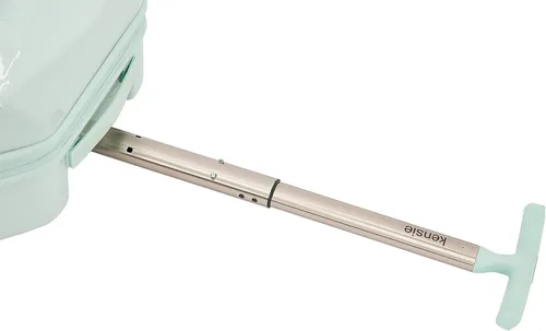 Vista 7 de kensie Equipaje giratorio de lado duro TSA Lock para mujer, Mint, 2 Piece Set (28"20"), Equipaje giratorio rígido para mujer con piedras preciosas