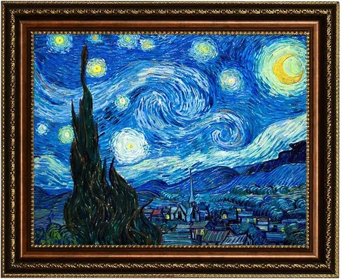 Vista 38 de ELITEART -Van Gogh (12x16, La noche estrellada)