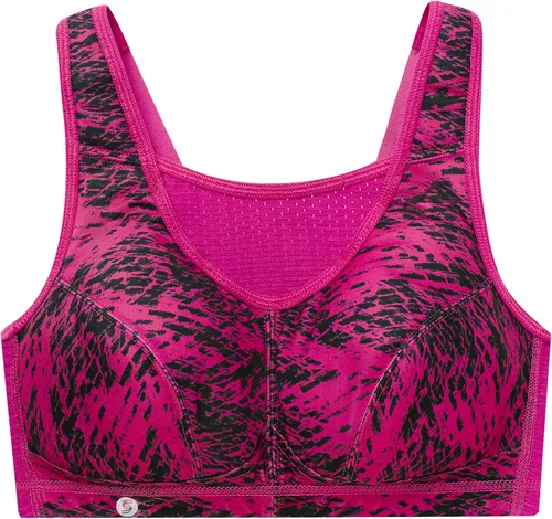 Vista 4 de Glamorise Women's Plus Size No-Bounce Camisole Sports Bra Wirefree #1067