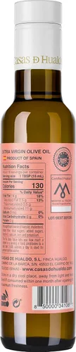 Vista 3 de Casas De Hualdo, Aceite de Oliva Virgen Extra Cornicabra, Importado de España (250 ML Pack de 3)