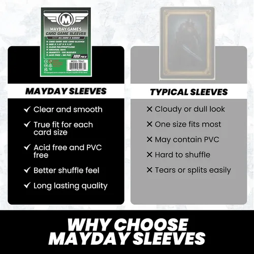 Vista 6 de Mayday Games Dead of Winter - Accesorio de juego - Paquete de funda estándar para tarjetas (paquete de 2)