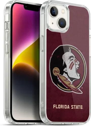 Vista 201 de Oficial Universidad Estatal de Florida FSU Soft Gel Case para iPhone de Apple 7 Plus/iPhone 8 Plus, Banner