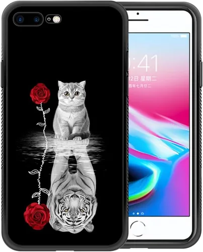 Vista 22 de ZHEGAILIAN Funda compatible con iPhone SE 2022, diseño de patrón de policarbonato duro, funda protectora de TPU suave antideslizante para iPhone SE