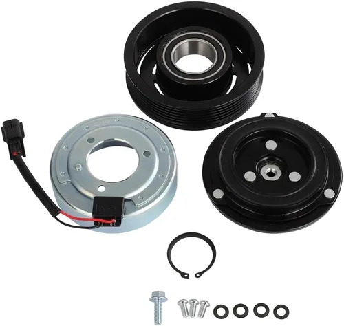 Vista 59 de ECCPP Embrague de compresor de CA apto para Ford para F-150 4.2L 4.6L 5.4L 1997-2006 Embrague de CA de enfriamiento rápido