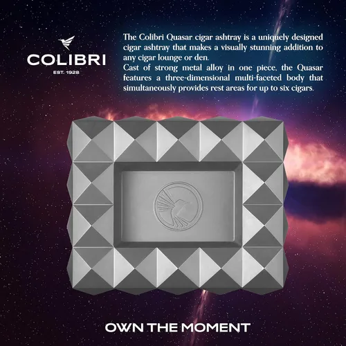 Vista 3 de Colibri Cenicero Quasar - Gunmetal
