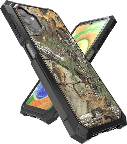 Vista 7 de Ailiber Funda para teléfono Samsung Galaxy A04S, funda A13 con protector de pantalla, protección de estructura de 2 capas, parachoques de TPU