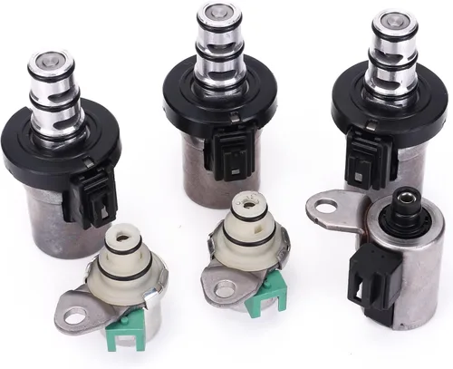 Vista 3 de 4F27E Solenoide de cambio de transmisión EPC PWM Solenoide Compatible con Ford Fiesta (paquete de 6)