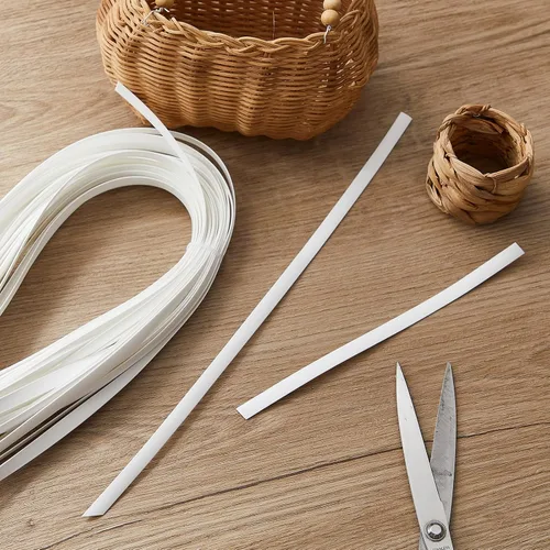 Vista 6 de Kigley 2 paquetes de kit de reparación de mimbre de 120 pies, suministros de reparación de mimbre de plástico, material de tejido de ratán sintético