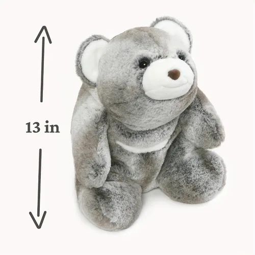 Vista 3 de GUND Snuffles - Oso de peluche clásico de 13 pulgadas para mayores de 0 Snuffles (gris marrón)