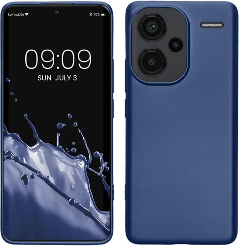 Vista 82 de kwmobile Funda compatible con Xiaomi Redmi Note 9S / 9 Pro / 9 Pro Max - Funda protectora de silicona TPU suave y delgada - Negro mate