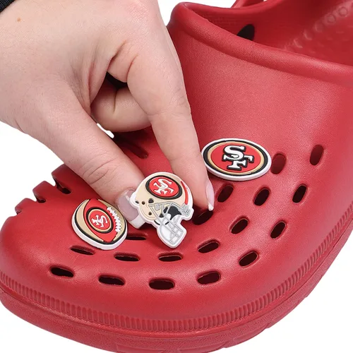 Vista 3 de FOCO unisex-adult NFL Team Logo 6-Pack Shoe Charms
