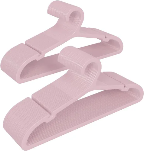 Vista 13 de ABHENG UAPY0530B - Paquete de 30 perchas para ropa, perchas de plástico antideslizantes, perchas que ahorran espacio, resistentes, para colgar ropa