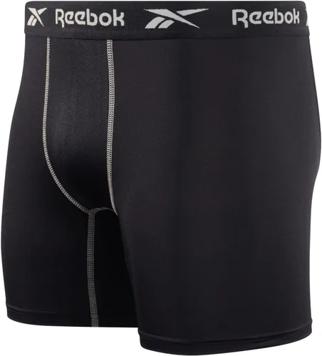 Vista 5 de Reebok Ropa interior para hombre - Calzoncillos tipo bóxer Performance (paquete de 4)