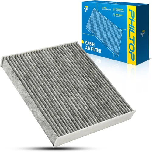 Vista 15 de PHILTOP Filtro de aire de cabina con carbón activado, compatible con CF10612 Smart Fortwo 2008, 2009, 2010, 2011, 2012, 2013, 2014, 2015-2018, Smart