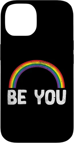 Vista 4 de Rainbow You Be LGBT Pride Flag Lesbian Gay Bi Trans Gift Case for iPhone 17