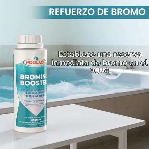 Vista 2 de Potenciador de bromo de 1.8 libras para jacuzzis y spas