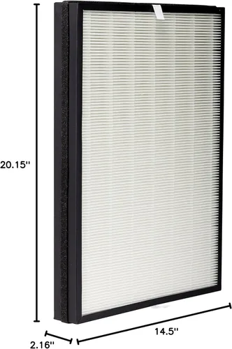 Vista 11 de AprilAire RF09550P Filtro de repuesto para purificador de aire HEPA para alergias + mascotas para purificador de aire Aprilaire 9550, elimina