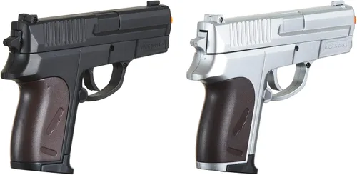 Vista 4 de James Bond Twin Spring Airsoft Dual Pistol Combo Pack Set Pistola de Mano con Estuche 0.236 in BB 0.00 oz (Dos Pistolas Airsoft)