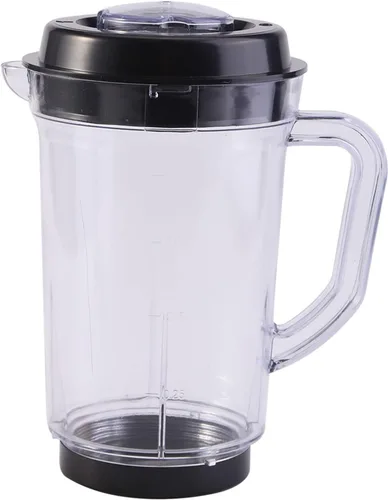 Vista 2 de Jarra de licuadora de exprimidor, piezas de repuesto de licuadora, PC exprimidor licuadora jarra de repuesto de plástico 33.8 fl oz de agua leche