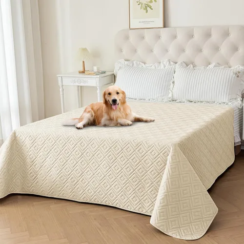 Vista 14 de Manta Impermeable para Sofá para Perros 2026 (30"x53") Cómoda Alfombrilla de Sofá de Dos Plazas para Mascotas con Respaldo Antideslizante, Forro