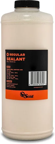 Vista 11 de Orange Seal - Sellador de neumáticos de bicicleta sin cámara de fórmula regular Sellado rápido, punción de hasta 1/4 pulgadas para neumáticos