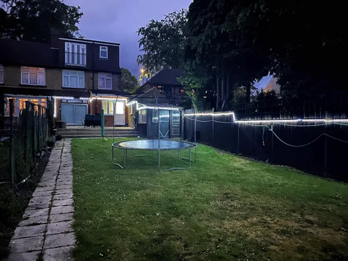 Vista 7 de Cable impermeable de luces LED, de LE, para decoración de árbol de Navidad, jardín, patio, fiesta, boda, césped, día festivo, festival, celebraciones