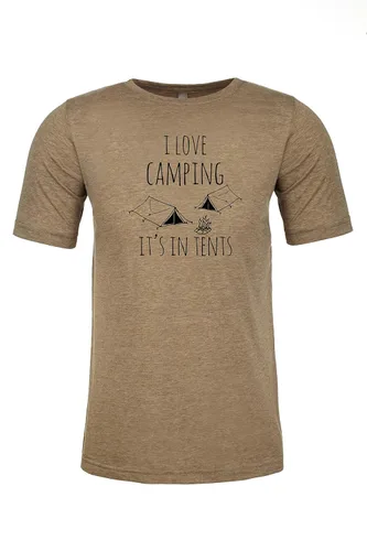 Vista 25 de I'd Hike That, Graphic Men's Tee, Funny T Shirt, Shirts with Sayings, Stonewash Blue or Sage (XL, Stonewash Blue)
